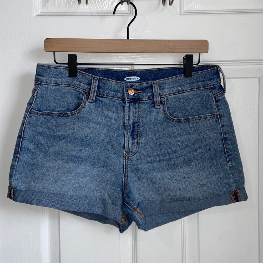 Old navy roll cuff denim shorts
